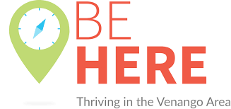 Be Here - Explore Venango County Logo